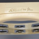 Vintage Tambourine Sound By Vic Firth     10    Plastic Frame Double Jingles 