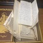 Vintage Shoebox Of Handwritten Love Letters From 1980s Long Distance Romance