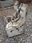 Antique Pair Large Roof Brackets Vtg Corbels Old Farmhouse Architectural  1 