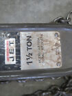 Jet Jlp-a Series Lever Hoist 1 1 2-ton Capacity  6ft Chain Lift Model  Jlp-150a