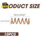 10pcs Compression Spring Kit For Car Heating Plug  Pure Copper Solid Small Tiny