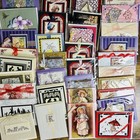Lot Of 50 Assorted Handmade Greeting Cards