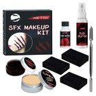Halloween Makeup Kit Fake Blood Scar Wax Wound Effect Special Fx Costume
