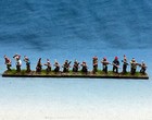 15mm Blue Moon Painted French Indian War 15lom-117 Woodland Indians Fiw -1