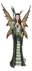 Ebros Greenwoman Dryad Fairy With Merlin s Staff Statue 19  Tall Amy Brown Fae