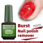 Burst Nail Gel Magic Remover Polish Soak Off Gel Coat Degreaser Primer E7u9