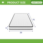 6 Inch Mattress Memory Foam  Medium Firm Spring Mattress