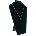 6 Black Velvet Bust Chain   Necklace Displays