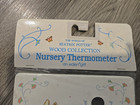 New 1996 Vintage Beatrix Potter Wood Collection Peter Rabbit Nursery Thermometer