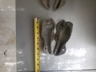 Used Aluminum Concrete Molds Pair Of Birds   Used