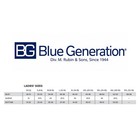 Blue Generation Bg6218 Ladies  3 4 Sleeve Stretch Poplin Shirt
