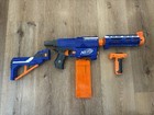 Nerf N-strike Elite Retaliator Blaster W  Attachments 75 New Darts-tested  Clean