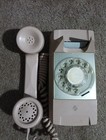 Vintage Gte Automatic Electric Starlite Rotary Dial Wall Phone  beige  