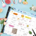Desk Calendar 2026-2027 - 18 Month Large Desk Calendar 2026 - Pink