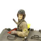 Usa Soldier Commander For Henglong 1 16 Rc Tank 3918 M1a2 Abrams Tiger I 3898