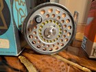 Vintage Hardy Bros Lrh  Fly Fishing Reel With Spare Spool Good Condition Boxes