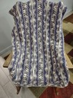Handmade Crochet Afghan   Throw Blanket New