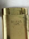 Vintage Brass No 5  Cigarette Trench Pocket Lighter Case  Case Only