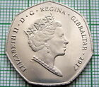 Gibraltar Elizabeth Ii 2017 Aa 50 Pence  50th Anniversary Of Referendum  Unc