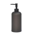 Mainstays Frosted Black Soap Pump  Plastic great For Bathrooms Or Kitchens