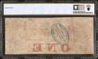1861  1 Dollar 22 South Carolina Bank Note Old Paper Money Civil War Pcgs 20