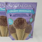 2 Pouches Nostalgia Ice Cream Mix Creamy Chocolate Flavor 8oz  Each Makes 4 Qts 