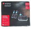 Motorola L803 Dect 6 0 Cordless Phone System W  3 Handsets   Answering Machine 