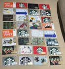 97 Starbucks Gift Card Set Christmas  Holiday  Nyc  Cat  Animals