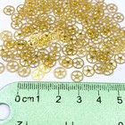 25 Flat Gold Wheels 6 5mm Watch Part Gear Steampunk Watchmaker Repair Job Lot