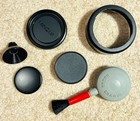 Lot Of Vintage Film Supplies  Camera Lenses  Cases  Parts  Some Nos  Make Offers