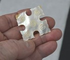 Antique Thread Winders Mother Of Pearl wood Victorian 19th C 1800s 