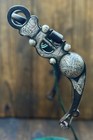 Antique Circa Late 1800s Santa Susanna Silver Inlaid Bit