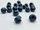 1 4    Tall Rubber Push-in  Bumper  Fits 1 4    Hole X 1 2    Od  15 Pieces 
