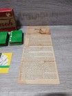 Vintage 1938 Flinch Card Game Complete With Instructions Red Box Complete