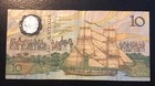 1988 Australia 10 Dollars Polymer Banknote-  P 49