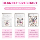 50x60 Inch Cat Blanket For Girls  just A Girl Who Loves Cats  Room Decor