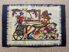  rare  Egyptian Papyrus Painting - Ramses Ii Battle Of Kadesh - 9x6   