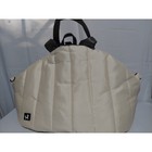 Sytopia Pet Carrier Shoulder Bag Quilted Beige Dog Cat Travel Tote W Pad