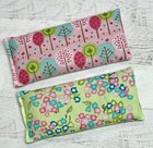 Set Of 2 Soothing Handmade Soothing Eye Pillows - Relaxing Warm Or Cool Spa