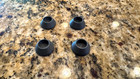 For Magis Lyra Stool Replacement Feet - Set Of  4 