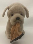 Avanti Baby Animals Applause Plush Bulldog Pup With Shoe Boot 1986 Vintage