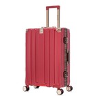 20 24 28 Inch Three Piece Stylish Pc aluminum Frame Password Lock Luggage