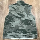 Cabela s Berber Fleece Windshear Outfitter Brown Camo Vest Large Reversible