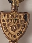 Antique Victorian Fewkes   Storer Nottingham Advertising Pocket Watch Key Fob