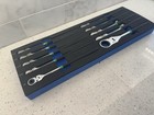 Cornwall Tools 10 Pcs Slim Beam Ratcheting Flex Head Wrench Set Foam Bprw10sbfst