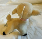 Vintage 1983 R Dakin   Co Mini Plush Lamb Stuffed Animal 4  Ornament 100  Wool