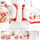 Japanese Warm Cat Dog Coat Princess Sakura Kimono Bow-knot Pet Clothes Jacket