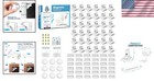 Magnetic Cabinet Locks - 36 Locks With 9 Keys For Ultimate Child Safety