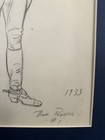 Original Dick Powell Costume Sketch Flirtation Walk 1934 Warner Bros Production