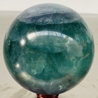 2840g Natural Green Fluorite Quartz Sphere Crystal Energy Ball Reiki Healing